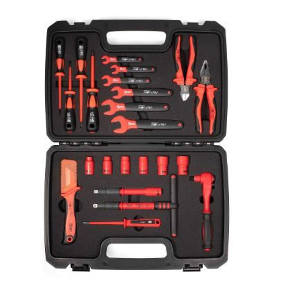 Изображение Набор диэлектрического инструмента НИИ-11 серия ПРОФИ для работ под напряжением до 1000 В, стандарт VDE