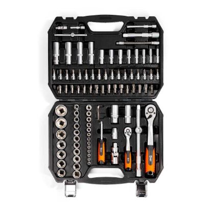 Изображение Набор автоинструмента 1/2’’ и 1/4’’, 94 предмета