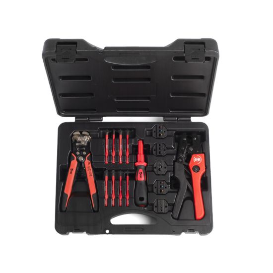 Изображение Пресс клещи с набором матриц UNI профи КВТ