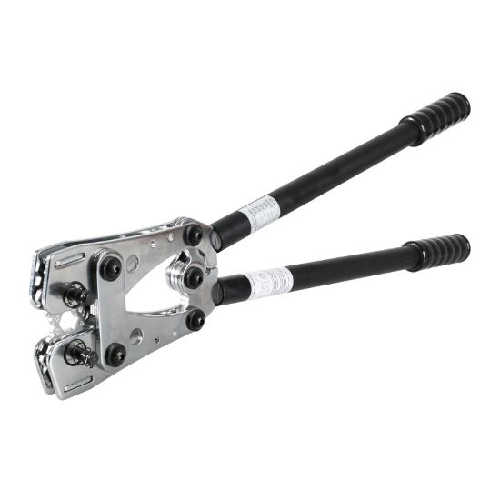 Изображение Пресс-клещи механические со встроенными гексагональными матрицами для опрессовки наконечников сечением до ПКГ-120