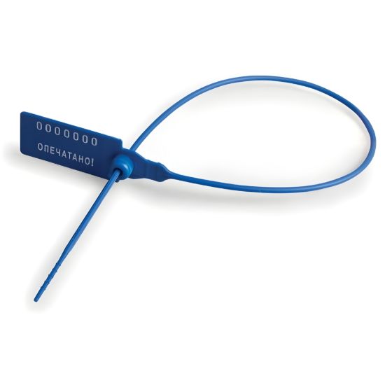 Изображение Пломба номерная Универсал-350 (син) универсальная