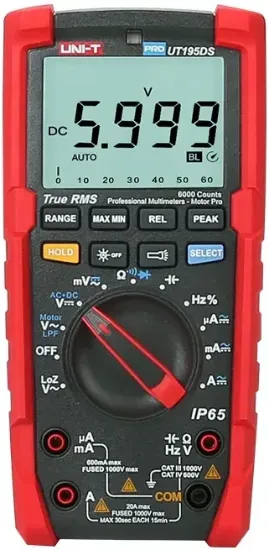 Изображение Цифровой мультиметр UNI-T UT195DS