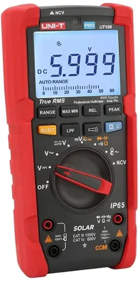 Изображение Цифровой мультиметр UT196 True RMS