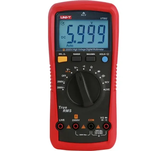 Изображение Высоковольтный мультиметр UNI-T UT892