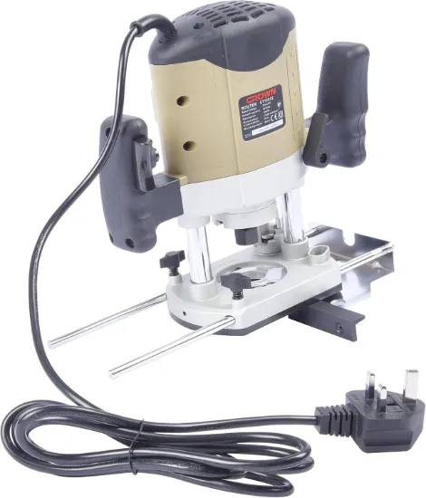 Изображение Фрезер CROWN CT11012, для дерева, пластика, мягких металлов, 8mm, 1050 W