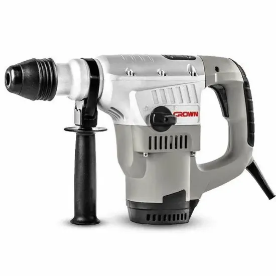 Изображение Перфоратор CROWN CT18055, SDS-MAX, кейс, патрон 38mm, 1050 Вт