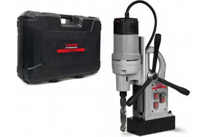 Изображение Магнитный сверлильный станок Crown CT32030, сверла 32 мм, 1800 Вт, сила притяжения магнита 17000 H