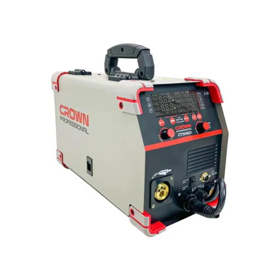 Изображение Сварочный аппарат MIG/MAG CROWN CT33201 35-200A , Напряжение питания: 220 V, однофазное