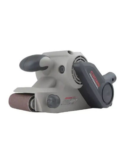 Изображение Машина шлифовальная ленточная CROWN CT13311, Мощность 810 Вт, Скорость холостого хода 380 м/мин