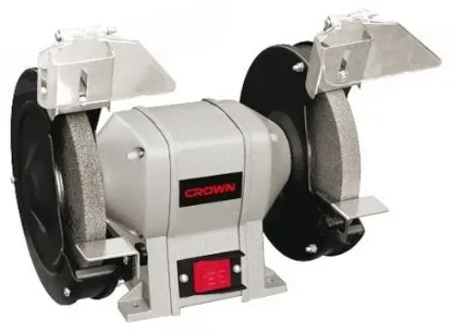 Изображение Электроточило (заточный станок) CROWN CT13331, Мощность 200 Вт, 2950 об/мин, 50 Гц