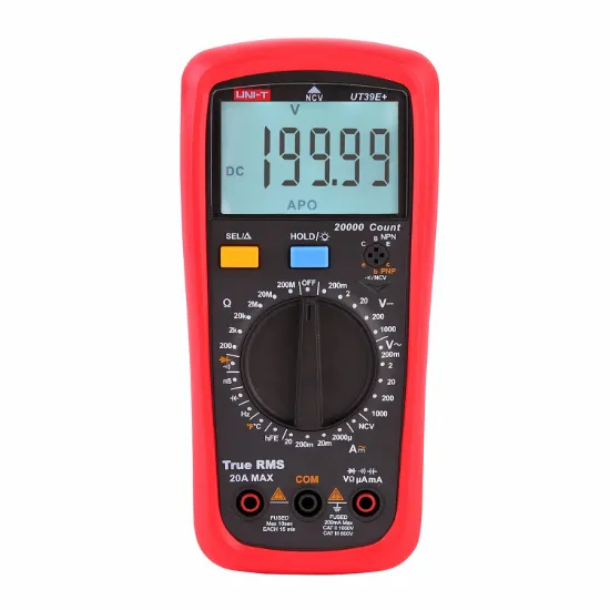 Изображение Мультиметр UNI-T UT39E+ — профессиональный цифровой измерительный прибор