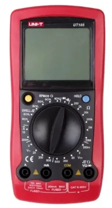 Изображение Автомобильный мультиметр Uni-t UT105 ( прозвонка+измерение оборотов коленвала)
