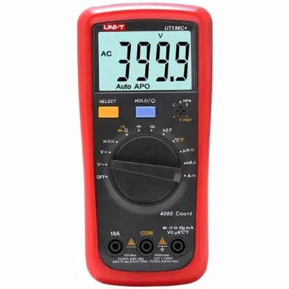 Изображение Мультиметр-автомат для измерения напряжения, тока, сопротивления, частоты, ёмкости, NCV, UNI-T UT136С+