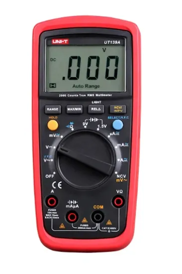 Изображение Цифровой мультиметр UNI-T UT139A