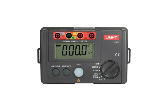 Изображение Цифровой измеритель сопротивления заземления до 2000 ом UNI-T UT521
