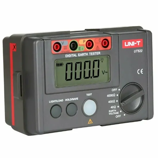 Изображение Измеритель сопротивления заземления до 4000ом UNI-T UT522