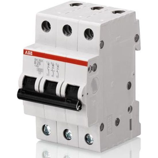 Изображение Автоматический выключатель ABB SH200 3P 20А (B) 6кА, SH203 B 20