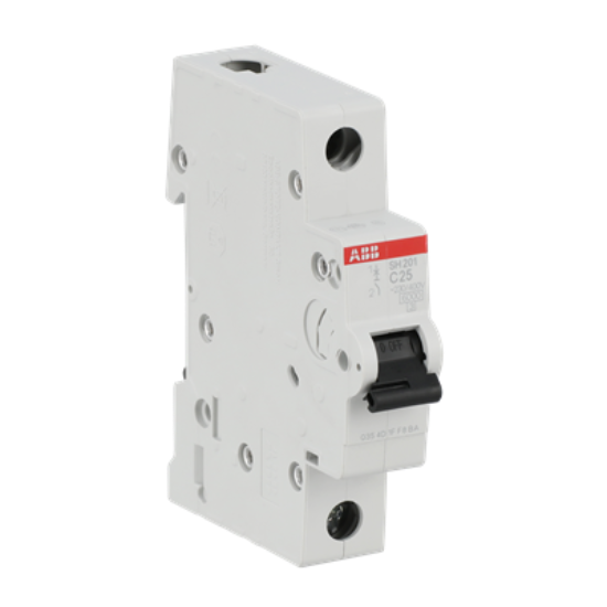 Изображение Автоматический выключатель ABB SH200 1P 25А (C) 6кА, SH201 C 25