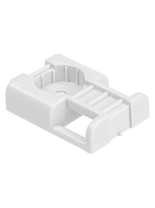 Изображение Площадка под хомуты для прямого монтажа (100 шт.) белая TDM