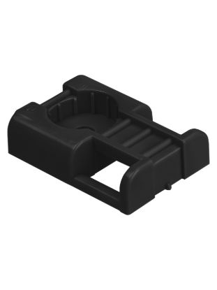 Изображение Площадка под хомуты для прямого монтажа (100 шт.) черная TDM