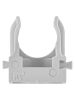 Изображение Крепеж-клипса для трубы 16 мм для прямого монтажа (100 шт.) серая TDM