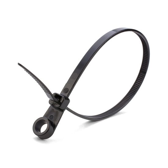 Изображение Стяжка нейлоновая КСО 4х150 (черн) (100шт) (Fortisflex)