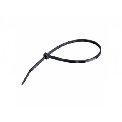 Изображение Стяжка нейлоновая 2,5х150мм черная VINT (100шт)