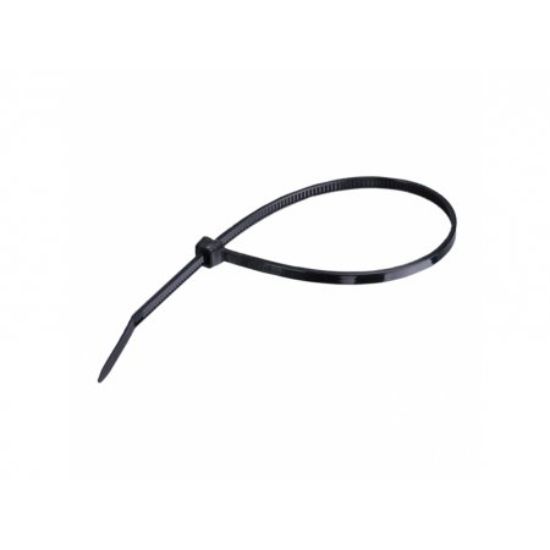 Изображение Стяжка нейлоновая 2,5х150мм черная VINT (100шт)
