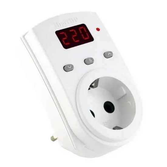 Изображение DigiTOP  Реле защиты напряжения с установкой в розетку Vp16AS