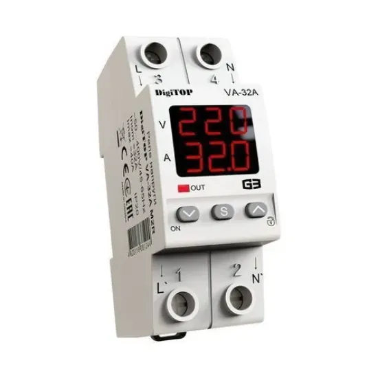 Изображение DigiTOP Реле напряжения  VA-32A M2R