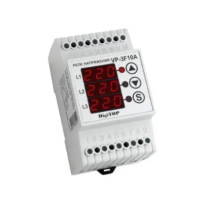 Изображение DigiTOP Реле напряжения DigiTOP Vp-3F10A