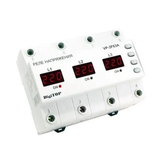 Изображение DigiTOP Реле напряжения  VP-3F63A