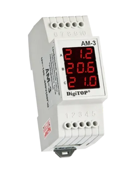 Изображение DigiTOP Амперметр АМ-3