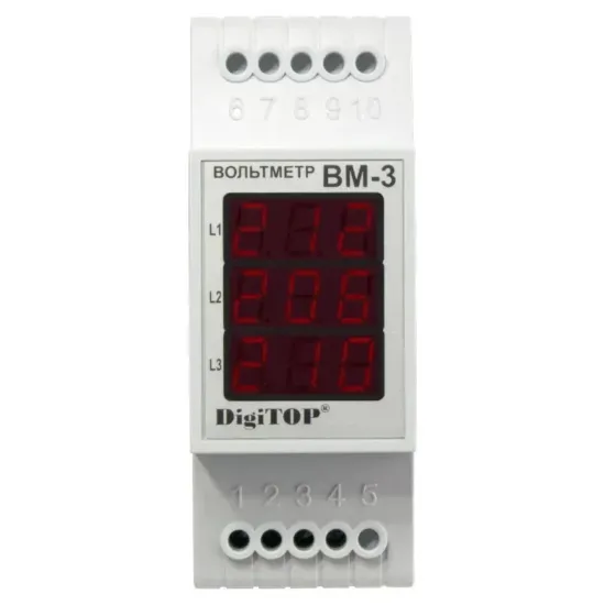 Изображение DigiTOP Вольтметр ВМ-3