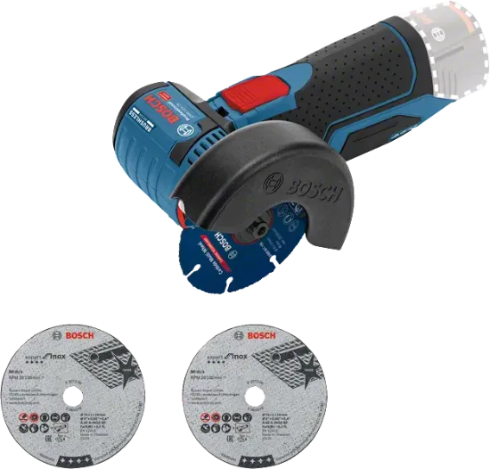 Изображение Аккумуляторная угловая шлифмашина Bosch GWS 12V-76 (solo) Professional