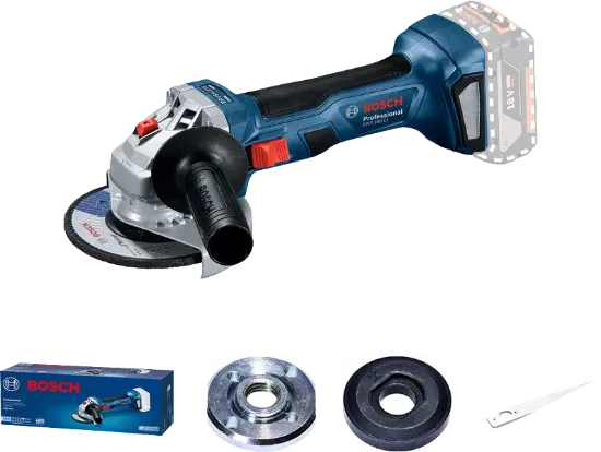 Изображение Аккумуляторная угловая шлифмашина Bosch GWS 180-LI (1x4,0 Ah) Professional