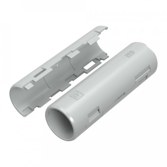 Изображение Муфта разборная d20 мм атмосферостойкая серая (70шт/840шт уп/кор) Промрукав