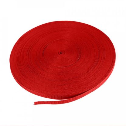 Изображение Лента монтажная текстильная 20 мм красная (50м/уп) Промрукав