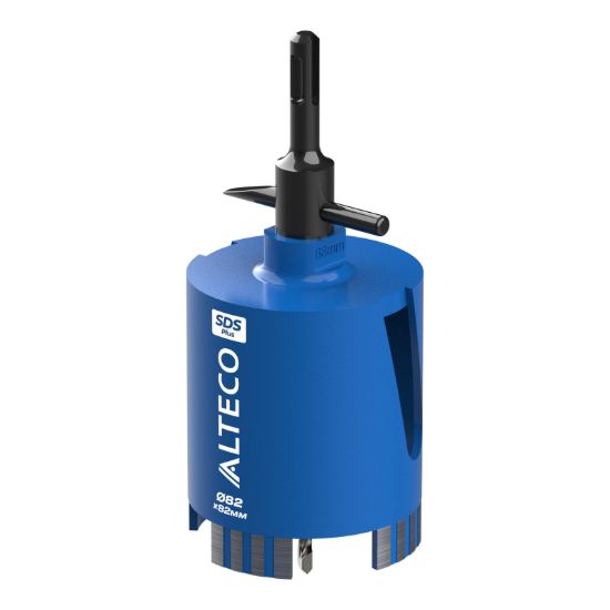 Изображение Алмазная коронка по железобетону 82*82 SDS-Plus ALTECO