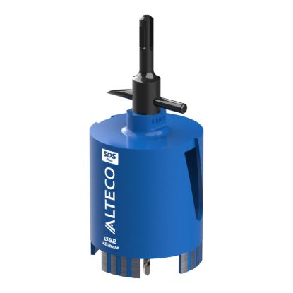 Изображение Алмазная коронка по железобетону 72*82 SDS-Plus ALTECO