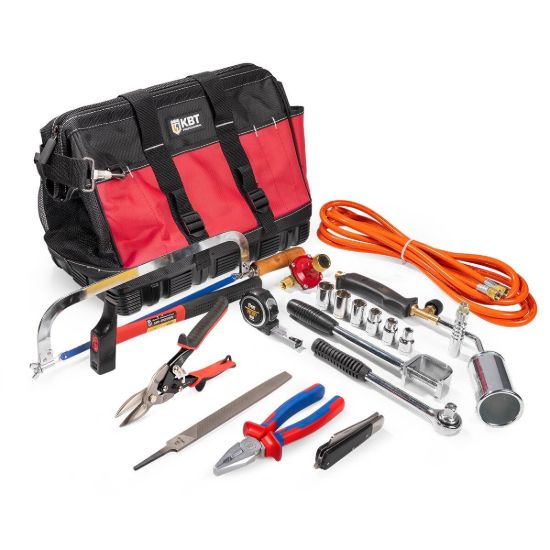 Изображение Набор для монтажа муфт в сумке 9 предметов НИМ-1 КВТ