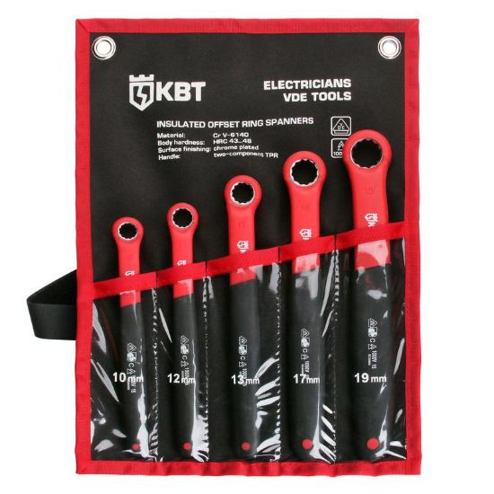 Изображение Набор диэлектрических накидных ключей НИИ-07 КВТ