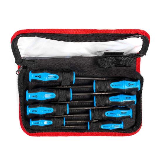 Изображение Набор отверток из стали S2 НО-08-S КВТ