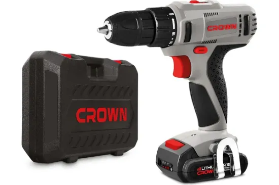 Изображение Дрель-шуруповерт CROWN CT21052LHBMC