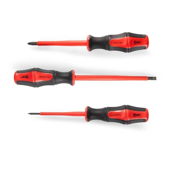 Изображение Отвертка диэлектрическая под напряжением до 1000В КВТ