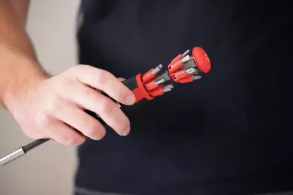 Изображение Держатель бит отверток LiftUp 25 смешанный 1/4" 12 шт. wiha