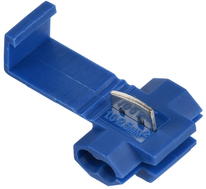 Изображение Зажим-ответвитель ЗПО-2 1,0-2,5мм2 синий (100шт) IEK