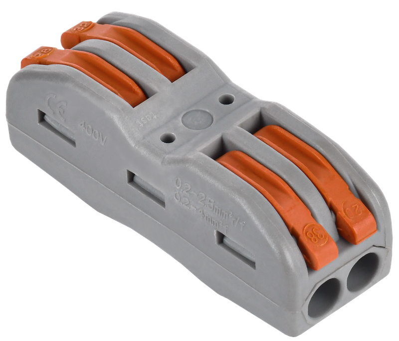 Изображение Строительно-монтажная клемма СМК 222-4122 проходная (50шт/упак) IEK