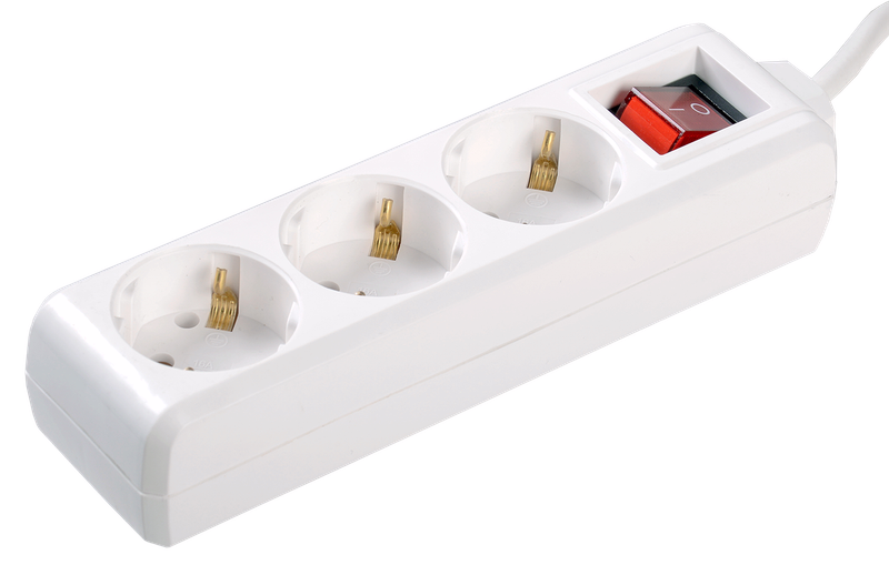 Изображение Удлинитель У03К 3 места с заземлением 3м 3х1мм2 16А/250 IEK