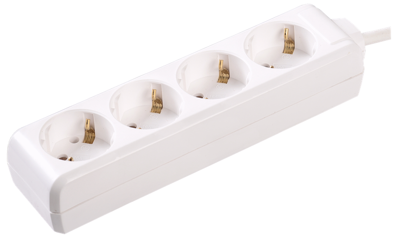 Изображение Удлинитель У04 4 места с заземлением 5м 3х1мм2 16А/250 IEK